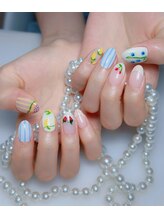 サムズアップネイル(thumbs up nail)/お客様ネイル