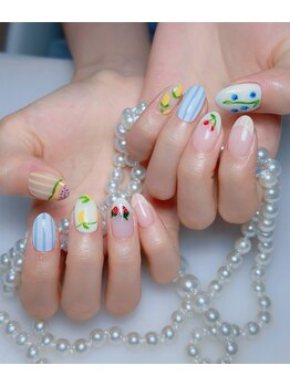 サムズアップネイル(thumbs up nail)/お客様ネイル