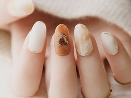 冬のニュアンスネイル