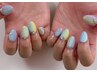 ジェルネイル☆90分アートし放題コース☆￥7480