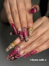 エクアネイルズ(Akuwa nails)/スカルプ◆180分アートやり放題