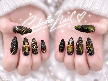シンデレラネイル(CINDERELLA NAIL)/長さだし/つけ放題/チップ/M