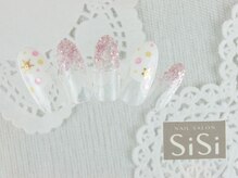 シシ(SiSi)/#冬 #雪の結晶 #星 #ピンク