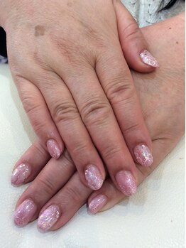 シャンネイルケアサロン(Shan Nail caresalon)/キラキラお花アート