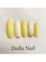 トータルビューティーサロン ドールズ(total beauty salon Dolls)/ドライフラワーネイル