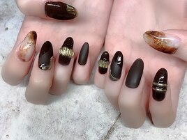 リングネイル　ニュアンス