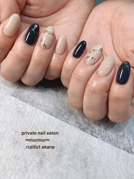 プライベート ネイルサロン マーマ(murmur)/シンプルネイル