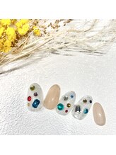 アンドラッシュネイル(&Lash nail)/8月　Newdesign