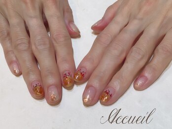 アクイユ 銀座店(ACCUEIL)/秋冬アートネイル