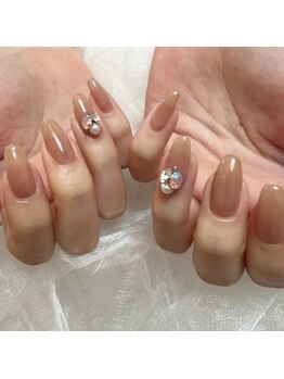 シンプルに一点豪華