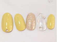 ネイルブレイク リリア(Nail Break lilia)/【初回オフ無料】イエローネイル