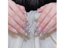 スリー リア ネイル 心斎橋(3-Leah Nail)の雰囲気(大人気のキラキラマグネット)