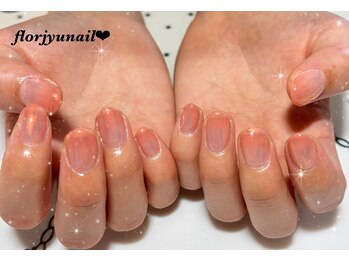 オーロラnail