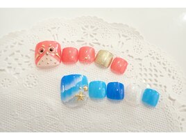 フットネイルデザイン