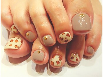 レイネイル アンド レイアイ 岡崎六名店(RAY NAIL&ray eye)/アニマルネイル