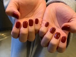 ワンカラー1色ネイル