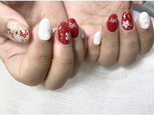 08ネイル(08 nail＆school)/お正月ネイル☆