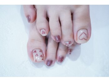 ネイル フライガール(nail FLY GIRL)/ハートネイル♪