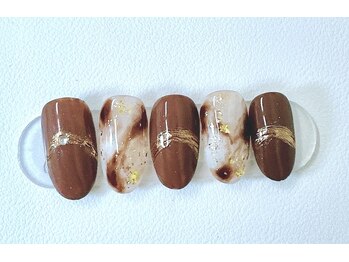 プリティ(Pretty)/秋のミラーデザインマーブル