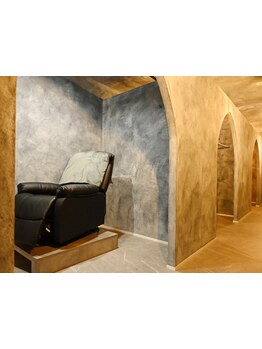 個室があるサロン