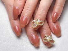 アルーラ 武蔵小杉(Alura)/リボンパーツ　春ネイル