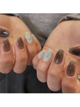 ウェイビーズ ネイル(wavy's.nail)/ニュアンスネイル