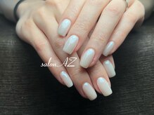 サロン エージー(salon AZ)/ワンカラー+オーロラパウダー