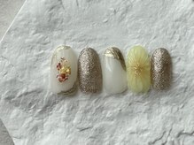 リライトネイル(Relight nail)/ぷっくりフラワーネイル☆