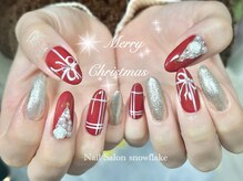 スノーフレーク(Snowflake)/クリスマスデザインコース☆