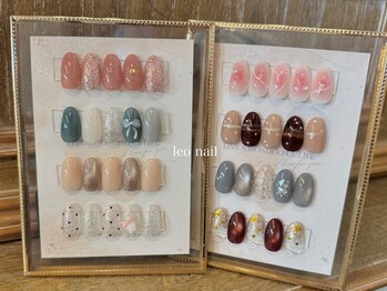 レオネイル(leo nail)の写真/【定額コース¥6600/¥7700】口コミ多数のプライベートサロン★季節や人気のデザインを多数ご用意♪