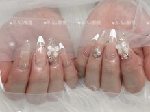 エムプラスネイル 新宿(M+Nail)/長さ出し★持ち込み