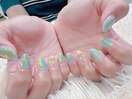＃夏ニュアンス＃リゾートネイル
