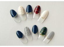 トリート(treat)/冬キャンペーンネイル　￥5,800