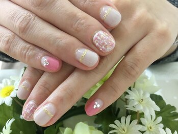 プルミエ ネイル(Premier Nail)/ツイードネイル☆定額デザイン