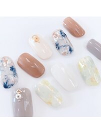 ニュアンス+ワンカラー