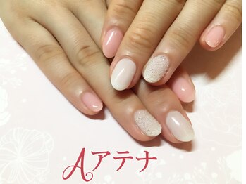 ネイルサロン アテナ(Athena)/ワンカラー&クリスタルピクシー