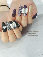 プライベート ネイルサロン マーマ(murmur)/ツイードネイル