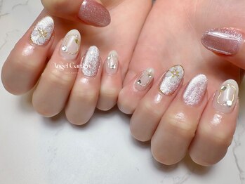 エンジェルガーデンネイル 池袋店(Angelgarden nail)/マグネット|フラワーネイル