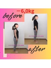 スーパースリムダイエット茅ヶ崎 茅ヶ崎整体院/3ヵ月－6,0ｋｇ減ダイエット♪