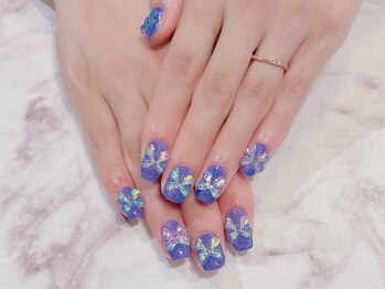 ラルネイル 大宮(Lull. nail)/＃リボンネイル　＃マグネット