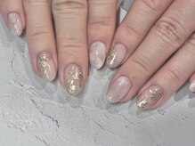 キャミ ネイル(CAMMY NAIL)/ミラーフラワーネイル