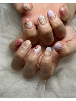 ガーデン ヘア&エステ&ネイル Garden/春ネイル