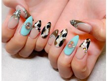 ルアナ(Luana.)/カウ柄ネイル