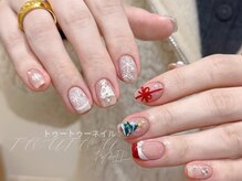 トゥートゥー(TOUTOU)/ツリークリスマスネイル