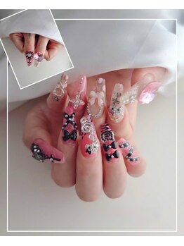 リナネイルサロン 池袋(Lina nail salon)/長さ出し付け放題