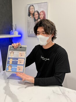 プラチナムブロウ 長岡(PLATINUM BROW)/カウンセリング風景