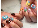 カラフルキャラネイル　shiho
