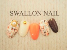 スワロンネイル(SWALLON NAIL)/1.2月定額ネイル