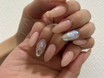 アイリー(iLY)の写真/【手肌に馴染むシンプルネイル!】ヌードカラー/ワンカラー/ワンポイントなどシンプル系デザイン多数ご用意!