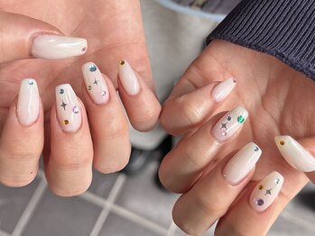 つめノさき/宝石!ネイル